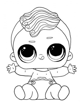 Baby LOL Surprise coloring pages