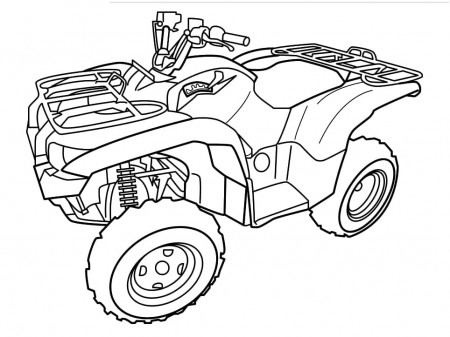 ATV Coloring Pages - Free Printable Coloring Pages for Kids