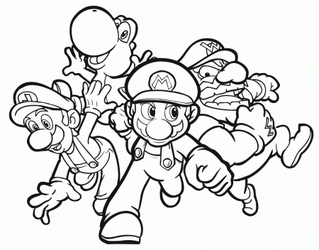 Related Yoshi Coloring Pages item-12357, Yoshi Coloring Pages Free ...