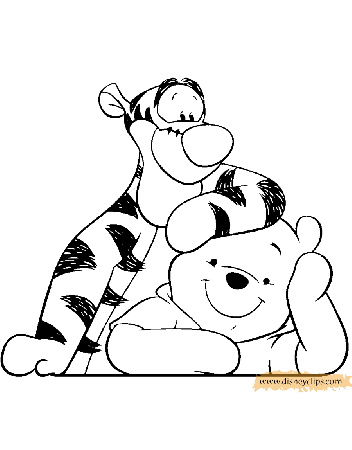 Winnie the Pooh and Friends Printable Coloring Pages | Disney ...