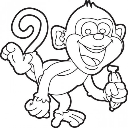 Capuchin Monkey Coloring Pages - Ð¡oloring Pages For All Ages ...