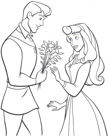 Sleeping Beauty Coloring Pages and Book | UniqueColoringPages