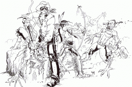 Lone Ranger Colouring Pages - High Quality Coloring Pages