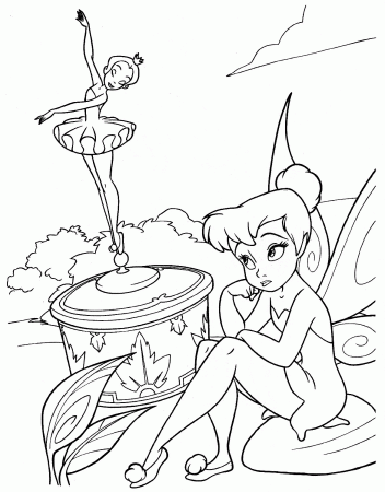 Disney's Fairies Coloring Pages