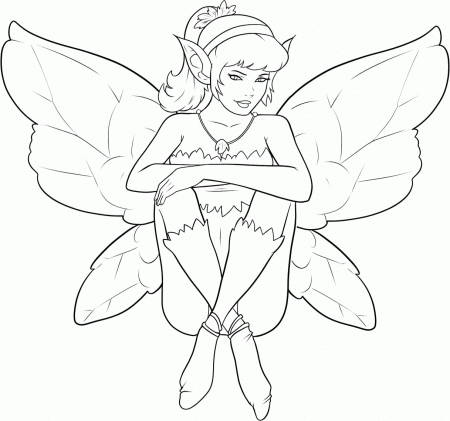 Fairy Princess Coloring Pages Coloring Pages For Kids #c9y ...
