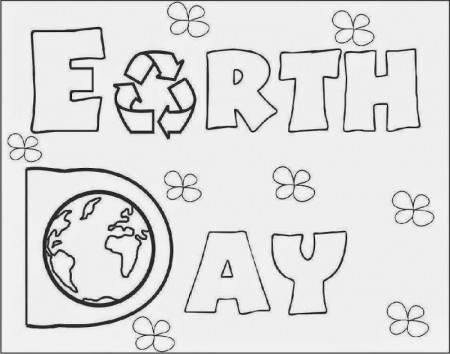 Earth Day Color Sheets | Free Coloring Sheet