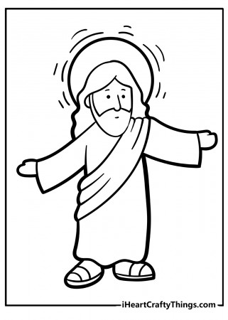 Printable Jesus Coloring Pages (Updated 2022)