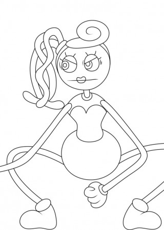 Free Mommy Long Legs Coloring Page - Free Printable Coloring Pages for Kids