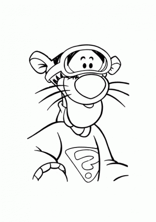 Tigger Coloring Pages Related Keywords & Suggestions - Tigger ...