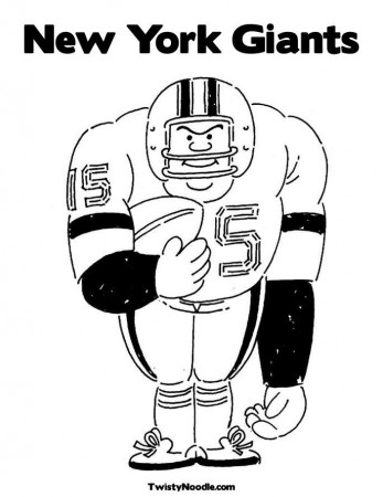 7 Pics of New York Giants Football Coloring Pages - New York ...
