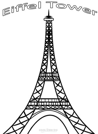 eiffel tower Colouring Pages | Eiffel tower clip art, Eiffel tower, Eiffel  tower drawing