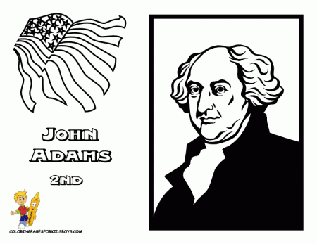 Fierce Presidents Coloring Pages| Free | Presidents Day Coloring ...