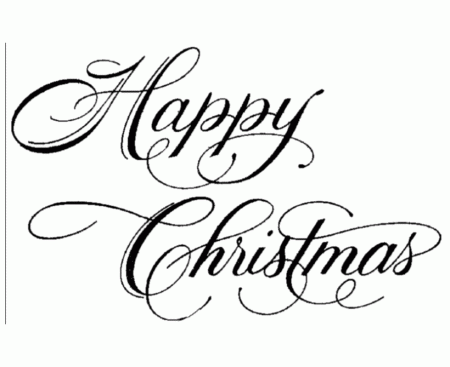 Happy Christmas Card Coloring Pages | Free Coloring Pages