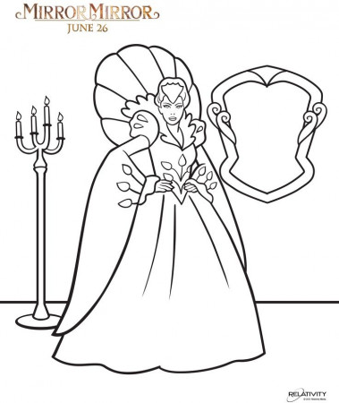 Free coloring pages, Free coloring and Mirror mirror