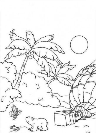 The Adventure of Lars the Little Polar Bear Coloring Pages : Batch ...