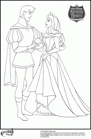 10 Pics of Aurora And Prince Coloring Pages - Princess Aurora and ...