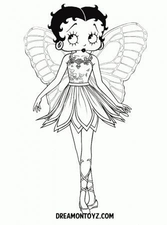 Writing Free Printable Betty Boop Coloring Pages Az Coloring Pages ...
