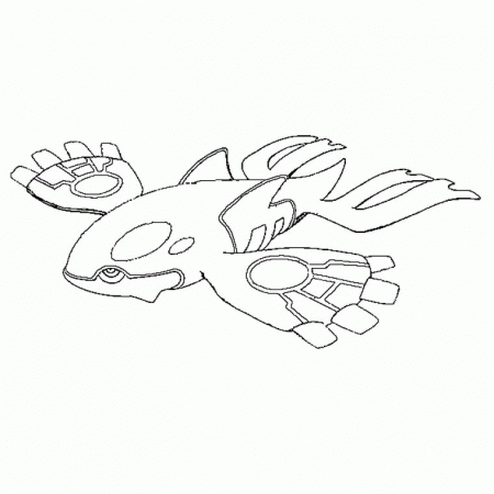 Kyogre Coloring Pages 11087, - Bestofcoloring.com