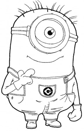 Minion Coloring Pages | Coloring Pages | Pinterest | Coloring ...
