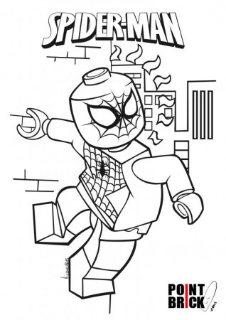 Lego Spiderman Coloring Pages – coloring.rocks!