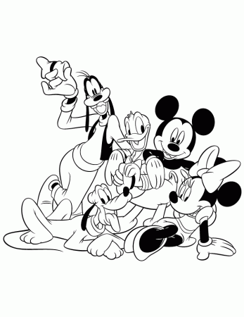 Mickey Mouse Clubhouse Coloring Pages - Best Coloring Pages For Kids |  Disney coloring pages, Disney coloring sheets, Mickey mouse drawings