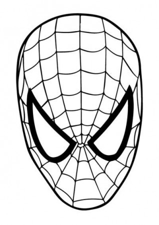 UPDATED] 100 Spiderman Coloring Pages (September 2020) | Spiderman coloring,  Captain america coloring pages, Spiderman face
