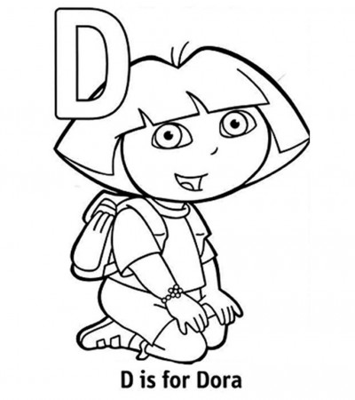 Top 10 Free Printable Letter D Coloring Pages Online