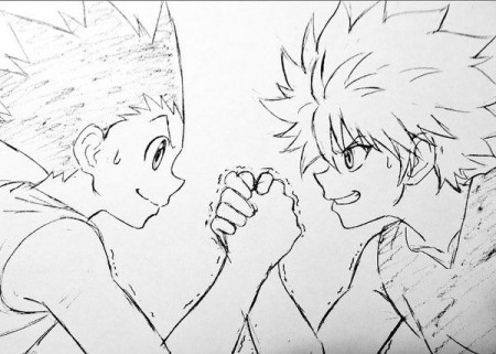 Gon Freecss Coloring Page 2