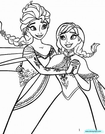Anna Frozen Coloring Page New Frozen Coloring Pages ...
