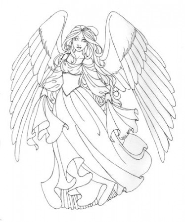 google image | Angel coloring pages, Coloring pages for grown ups, Coloring  pages
