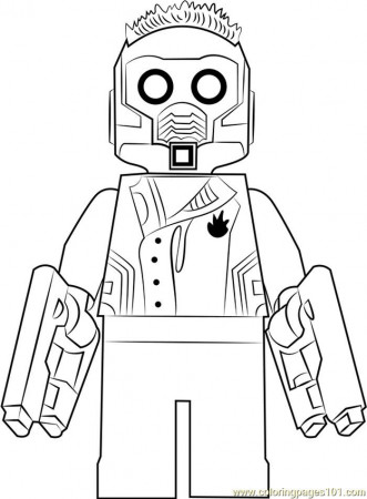 Star Lord Coloring Pages