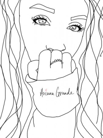 Victorious Celebrities Coloring Pages