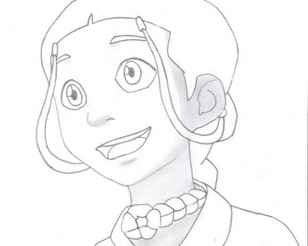 avatar-the-last-airbender-katara-164947 Â« Coloring Pages for Free 2015