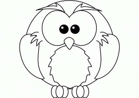 Baby Owl Printable Coloring Pages - Ð¡oloring Pages For All Ages