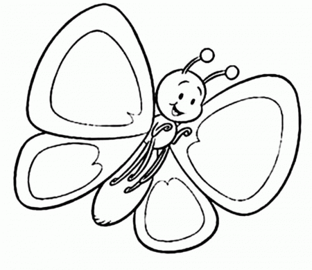 Butterfly Preschool Coloring Pages Spring #3646 Preschool Coloring ...