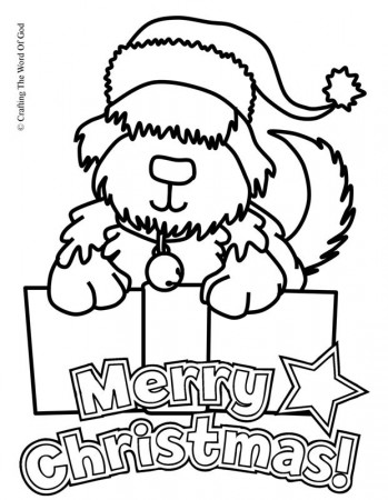 Christmas coloring page Â« Crafting The Word Of God