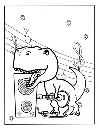 Download our printable music coloring pages for free!