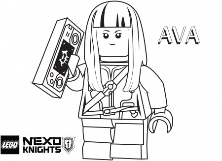 Lego Nexo Knights Coloring Pages Coloring Pages