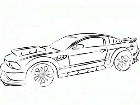 Free Mustang Car Coloring Pages Free, Download Free Clip Art, Free ...