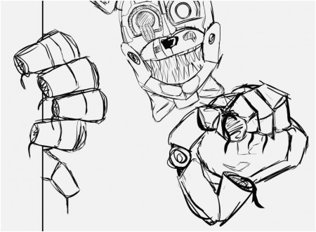 Fnaf Printable Coloring Pages Portraits Five Nights at Freddy S ...