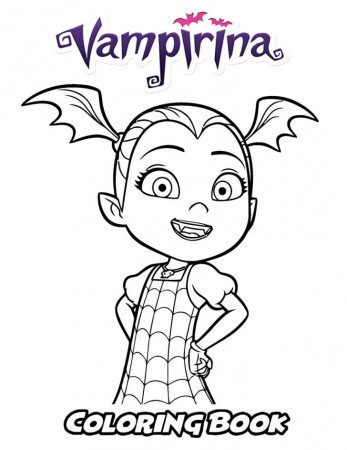 Coloring pages ideas : 93 Awesome Vampirina Coloring Page Image ...