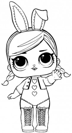 Very Simple Lol Doll Coloring Pages Lol Doll Coloring Pages Lol ...
