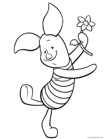 Piglet Coloring Pages piglet 11 Printable 2021 4538 Coloring4free -  Coloring4Free.com