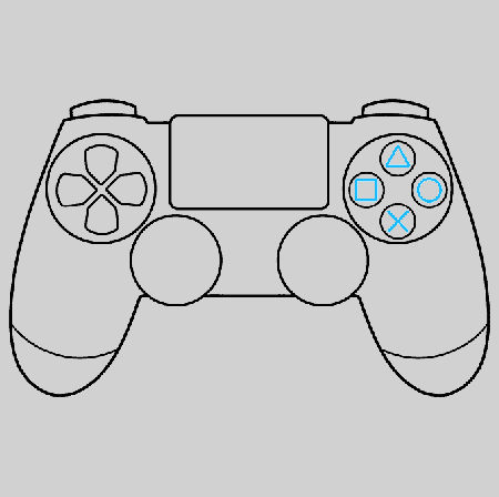 How to Draw a PS4 Controller - Really Easy Drawing Tutorial