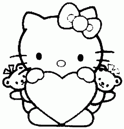 School ~ Printable Hello Kitty Back to School Coloring Pages ...