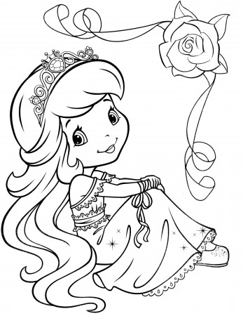 Strawberry Shortcake Coloring Pages on ...