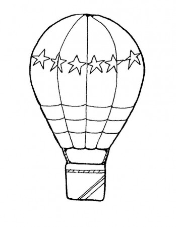 hot air balloon coloring pages - Free Large Images | Denenecek ...