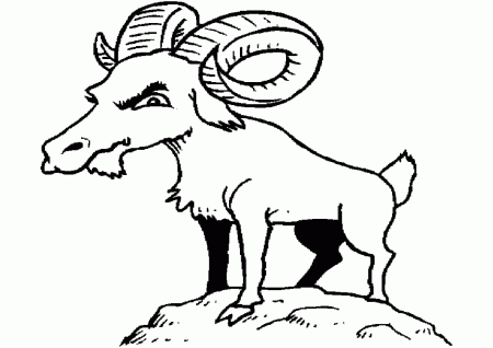 Goat Coloring Pages - ClipArt Best