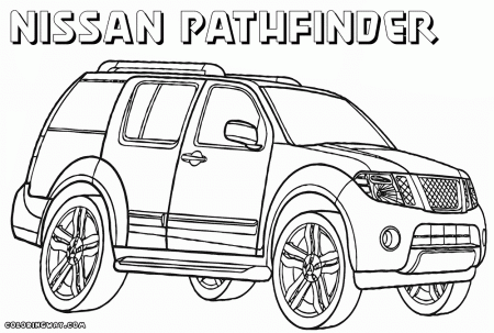 Nissan coloring pages | Coloring pages to download and print