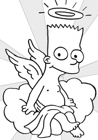30 Simpsons Coloring Pages Printable PDF - Print Color Craft